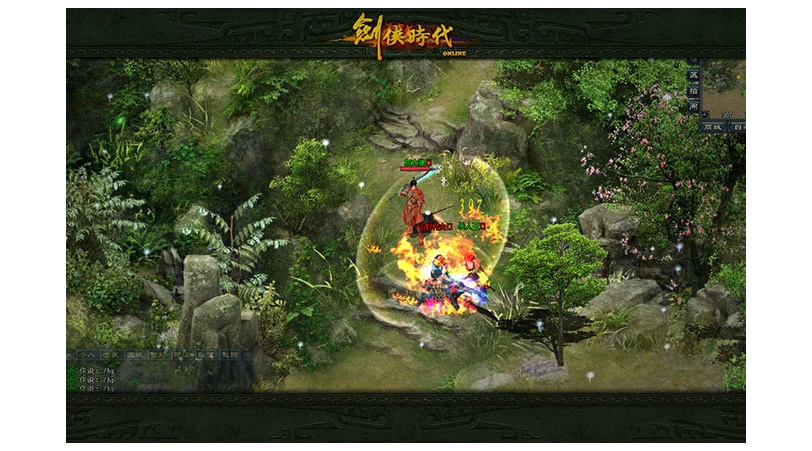 网页游戏2.5D玄幻游戏剑侠时代online游戏源码分享