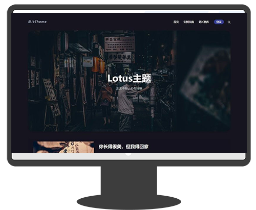 WordPress暗黑极客自媒体资讯博客主题Lotus1.1wp模板主题下载
