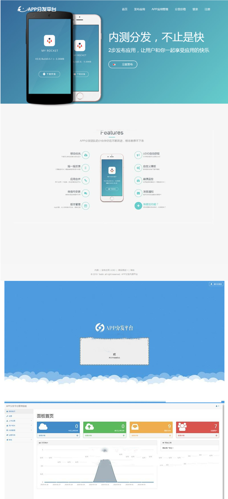 APP分发平台源码新款APP分发平台系统商业版源码+详细教程