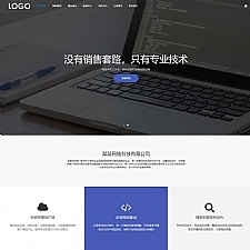 (自适应手机端)SEO优化网络建站公司网站源码pbootcms网站建设网络科技类模板