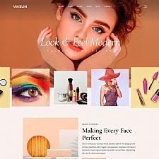 品牌化妆品商店官网html模板