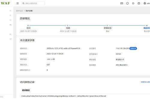 SamWaf开源轻量级的网站应用防火墙