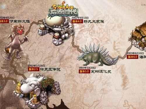 最新亲测{ 经典收藏 }石器时代2.5单机版 石器时代ol精灵王传说GM刷白虎年兽