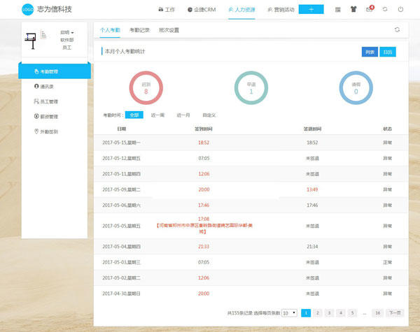 微信OA办公系统源码
