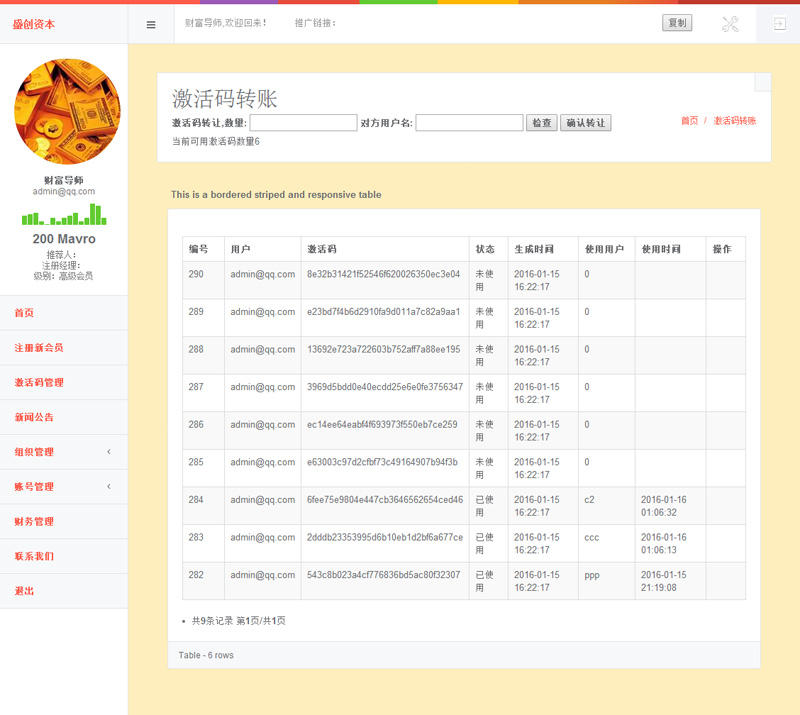 盛创资本HZ金融系统完整运营版