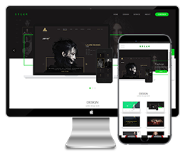 html5绿色网络公司建站公司建站工作室网站织梦模板下载（带手机）