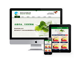 (带手机)营销型药品药业科技类网站织梦模板下载